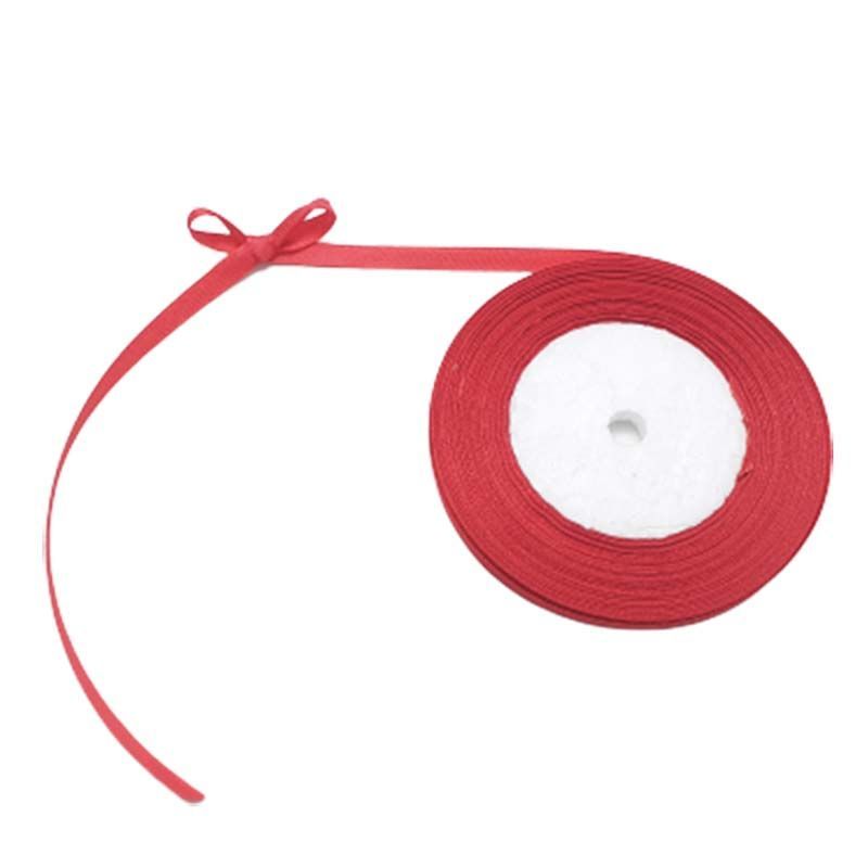 Craft Box - 1/4" Satin Ribbon 36 yards - Red