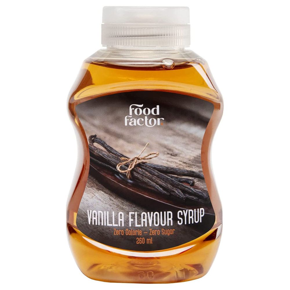 Food Factor - Vanilla Syrup - 260ml