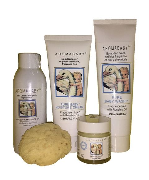 أروما بيبي - مجموعة حماية بشرة المواليد الحساسة