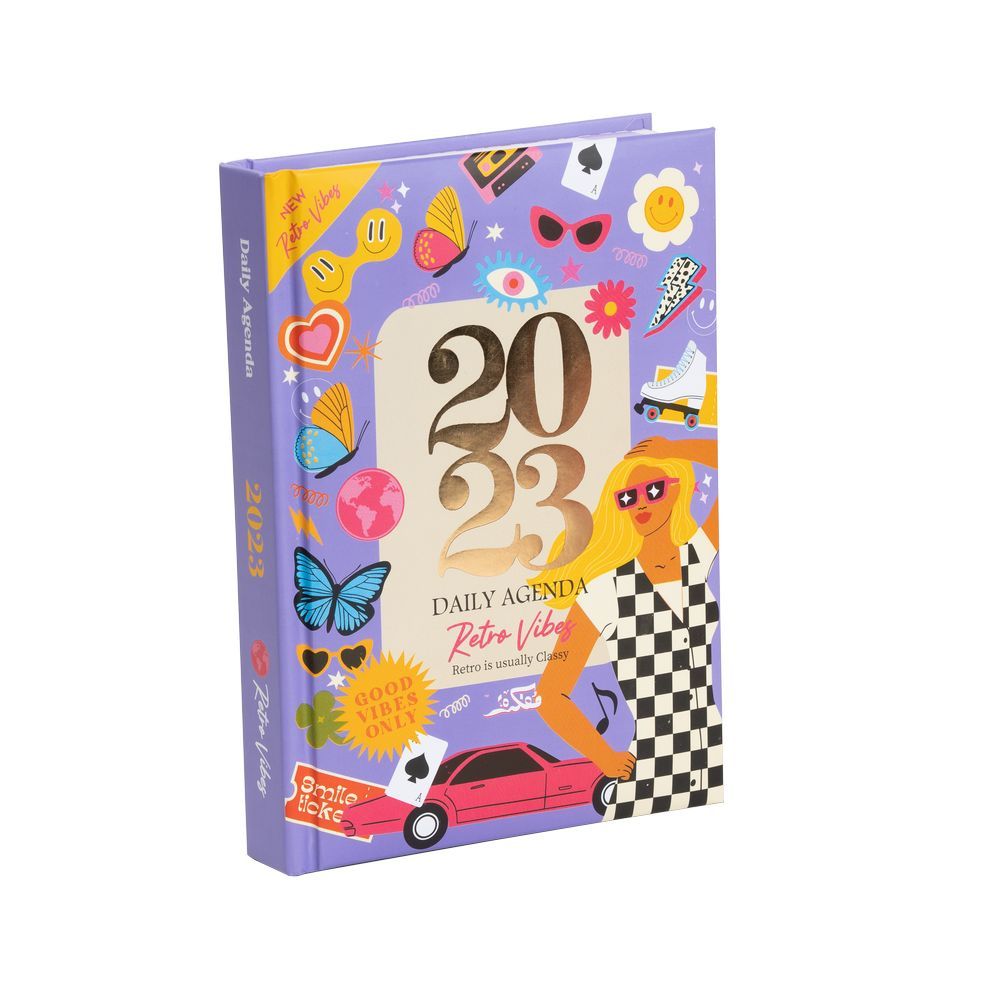 Mofkera - Daily Agenda 2023 - Retro Vibes