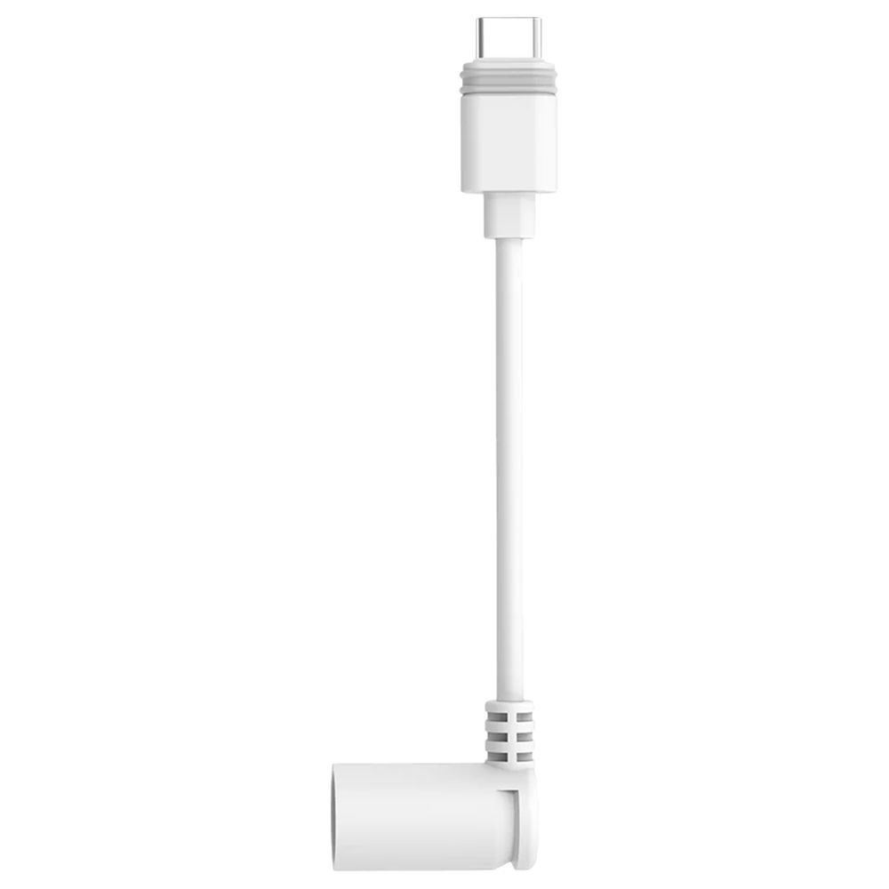 Ring - Barrel Plug To Usb-C Adapter - White