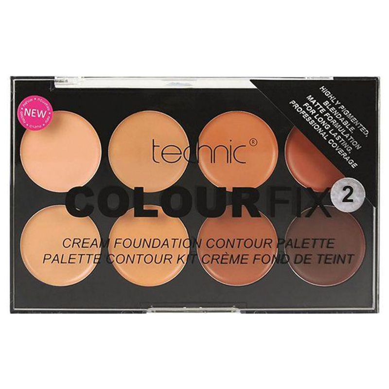 Technic Colour Fix Cream Contouring Foundation Palette No 2