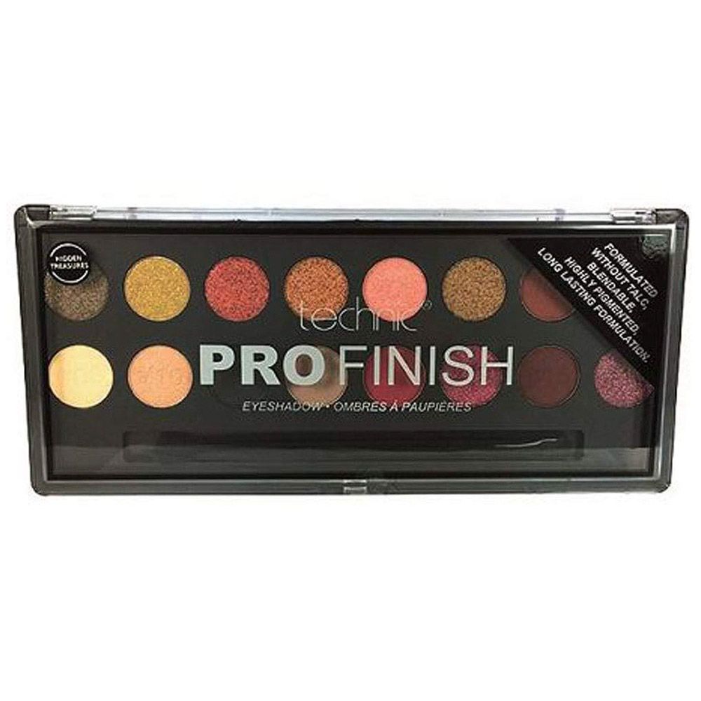 Technic - Pro Finish Eyeshadows - Hidden Treasures
