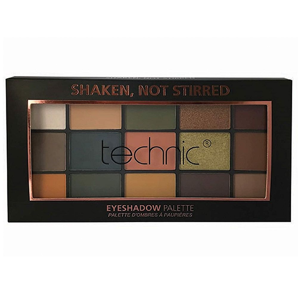 Technic - 15 Eyeshadows - Shaken Not Stirred