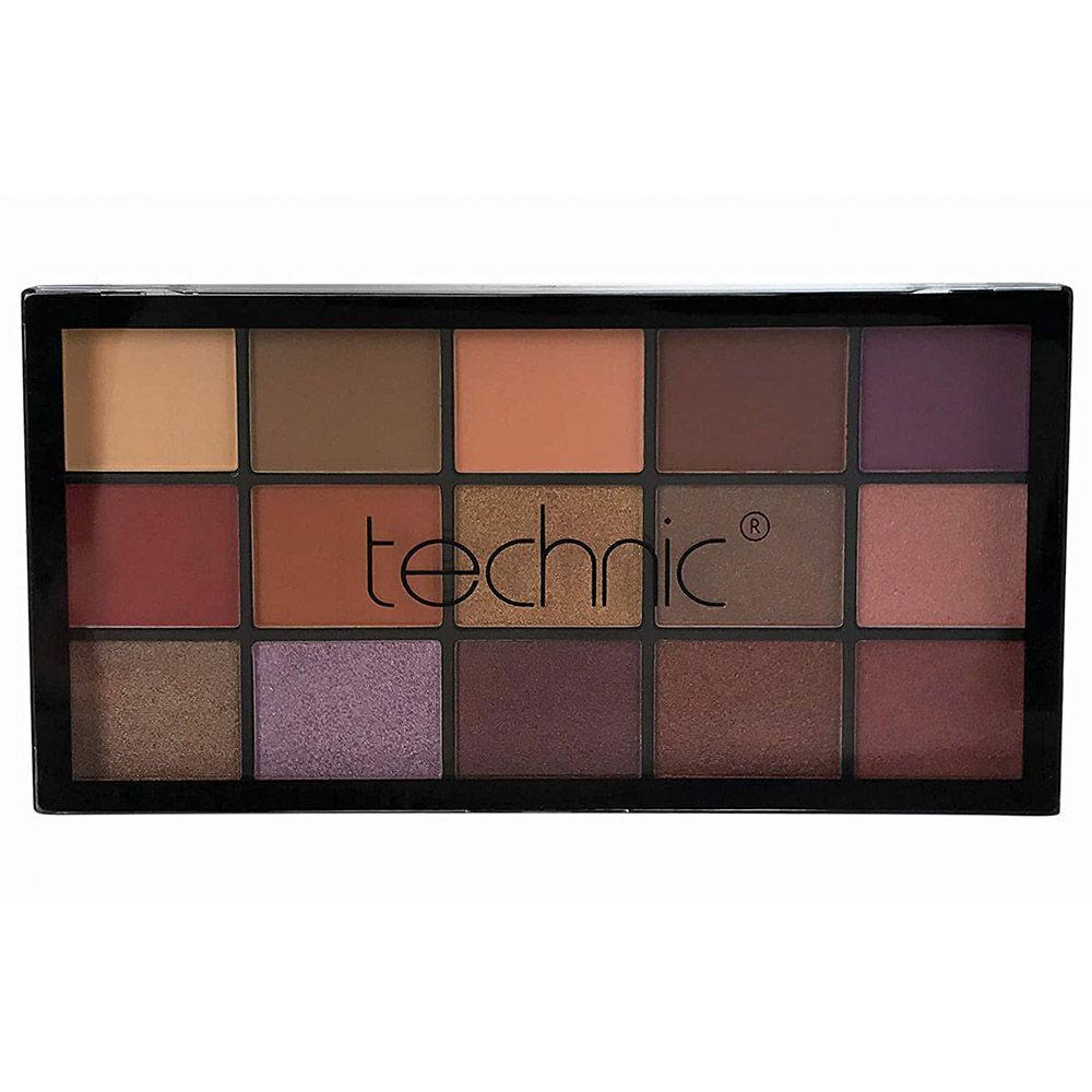 Technic - 15 Eyeshadows - Peanut Butter And Jelly