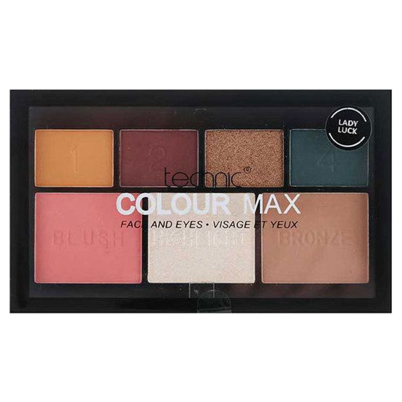 Technic - Colour Max Face Eyes Palette Lady Luck