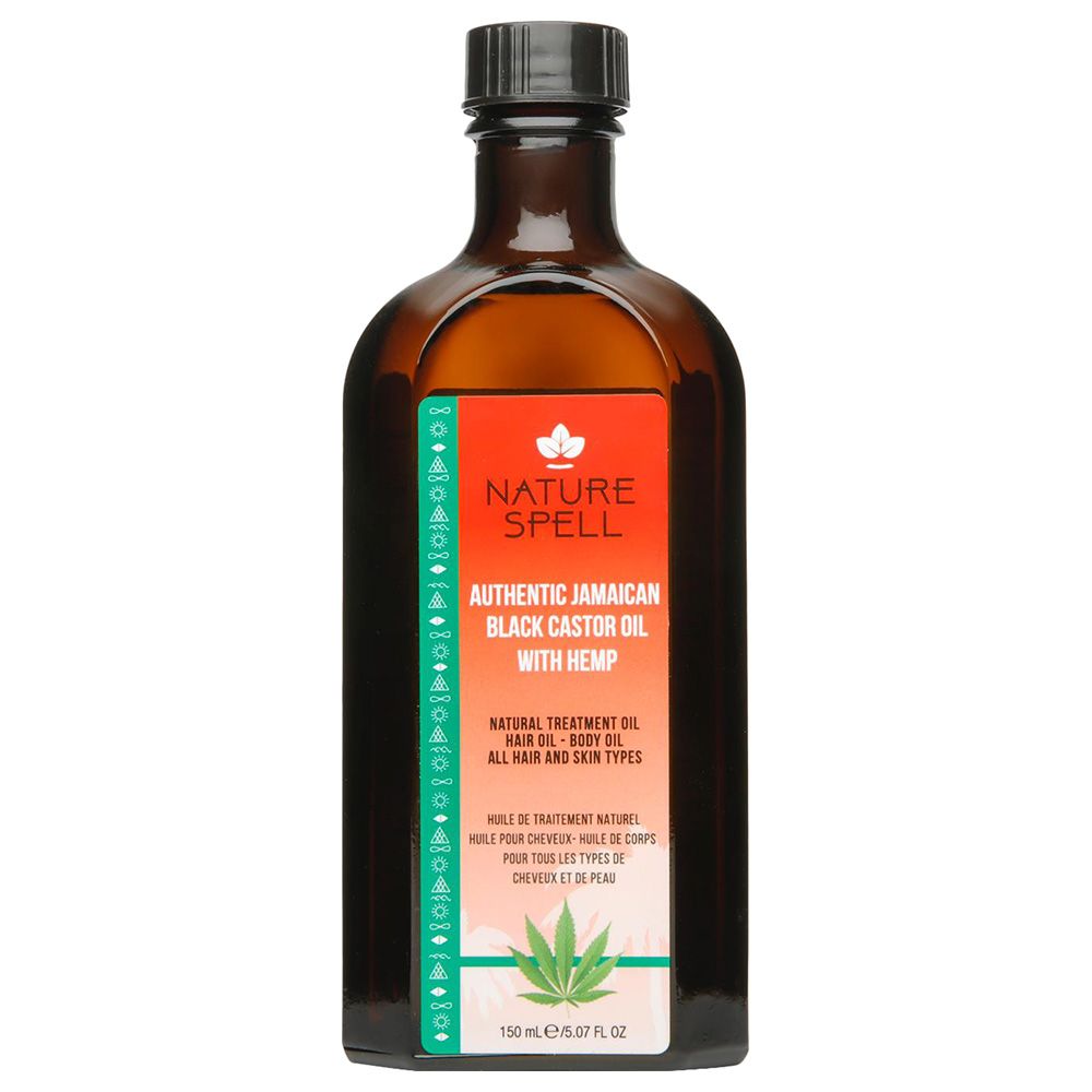 Nature Spell - Authentic Jamaican Black Castor Oil with Hemp - 150ml