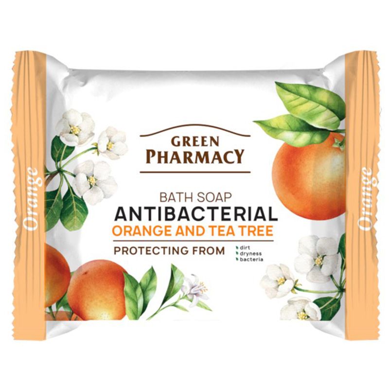 Green Pharmacy - Orange & Tea Tree Bath Soap - 100g