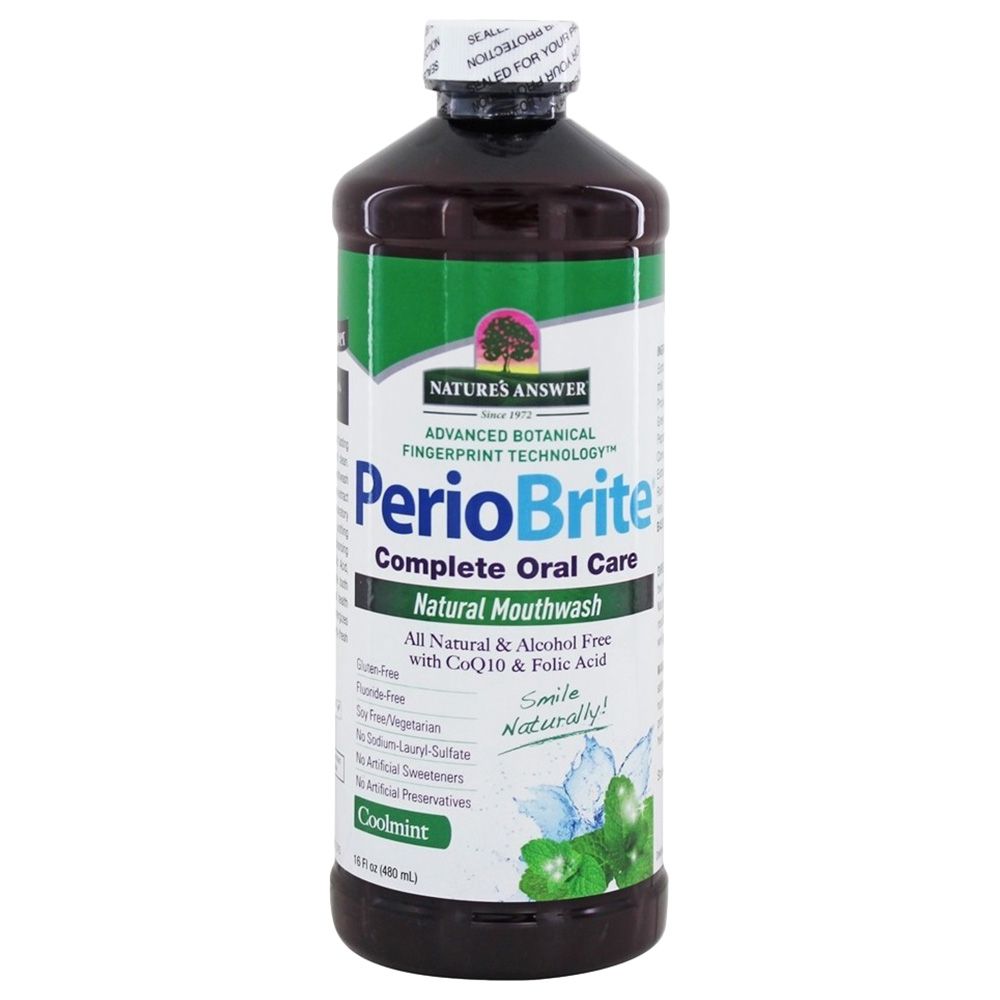 Periobrite - Cool Mint Mouthwash 16 Fl Oz 480 Ml