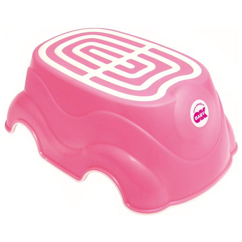 Okbaby - Herbie Slip Proof Step Up Stool - Pink