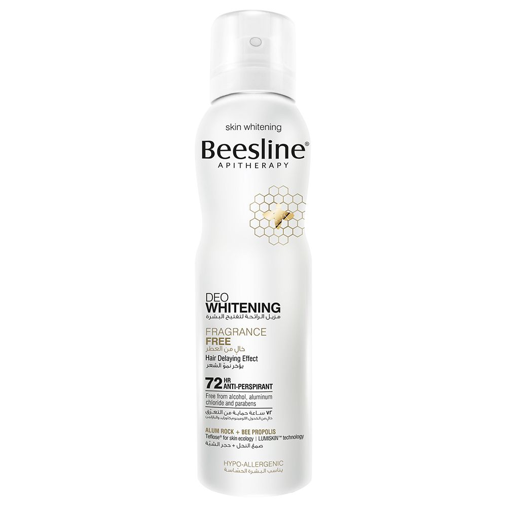 Beesline Whitening Deo - Fragrance Free 150ml
