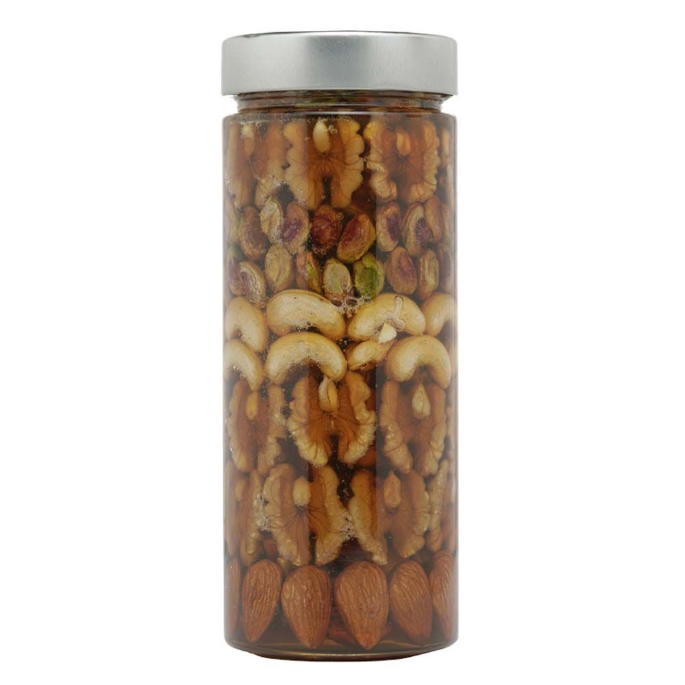 Al Malaky - Royal - Natural Pure Sider Honey Fresh Nuts - 800g