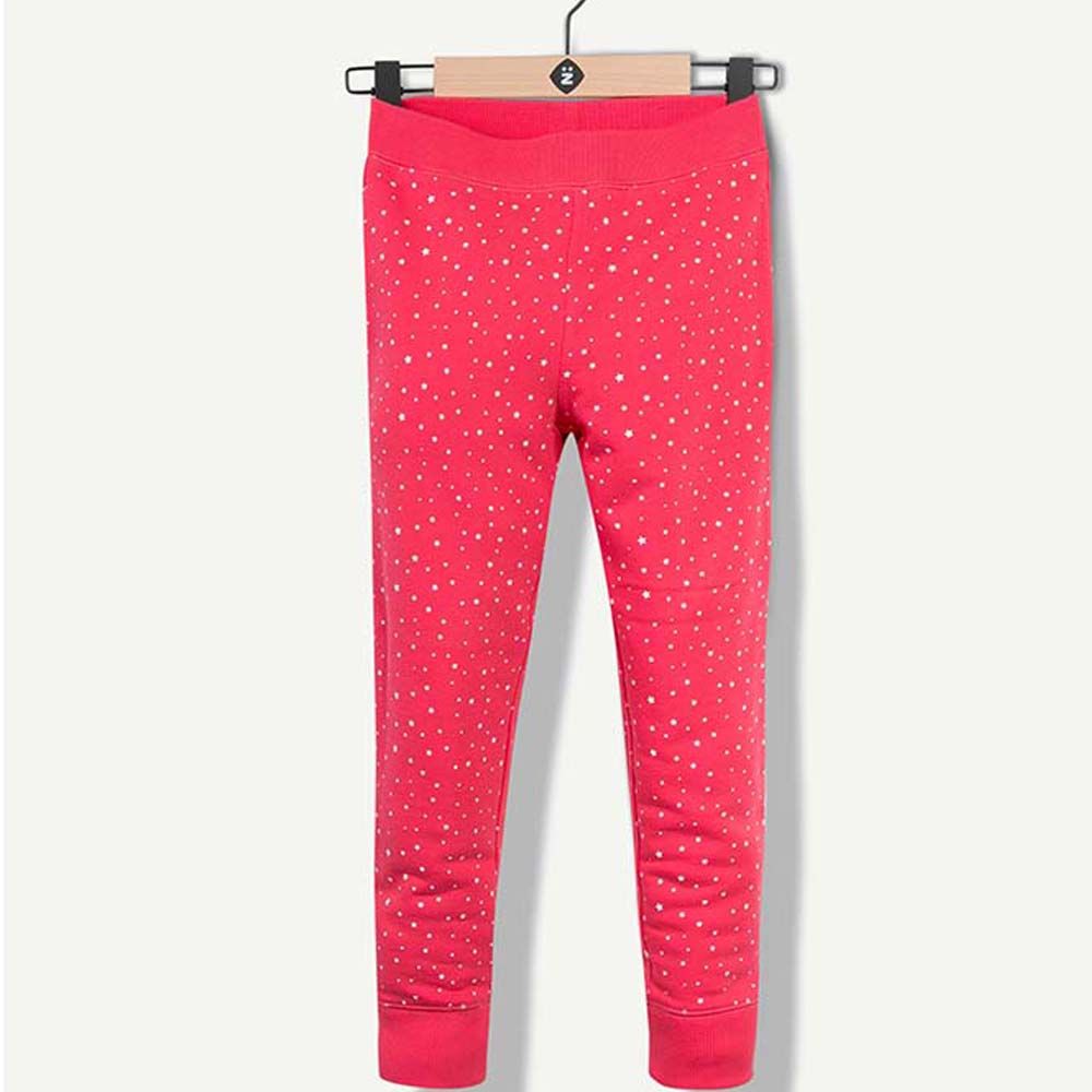 زي جنريشن بنطال محبوك زهري