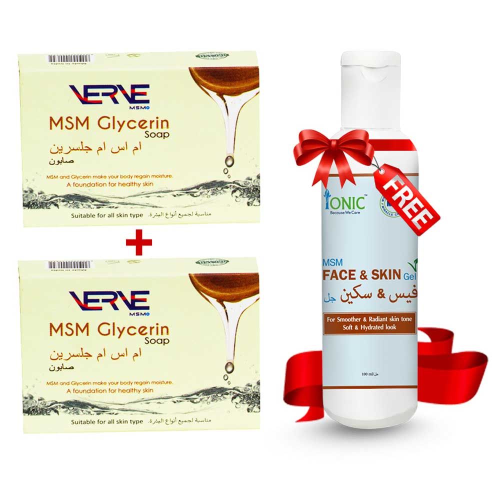 Verve - Organic Twin Glycerin Soap 3pc-Set