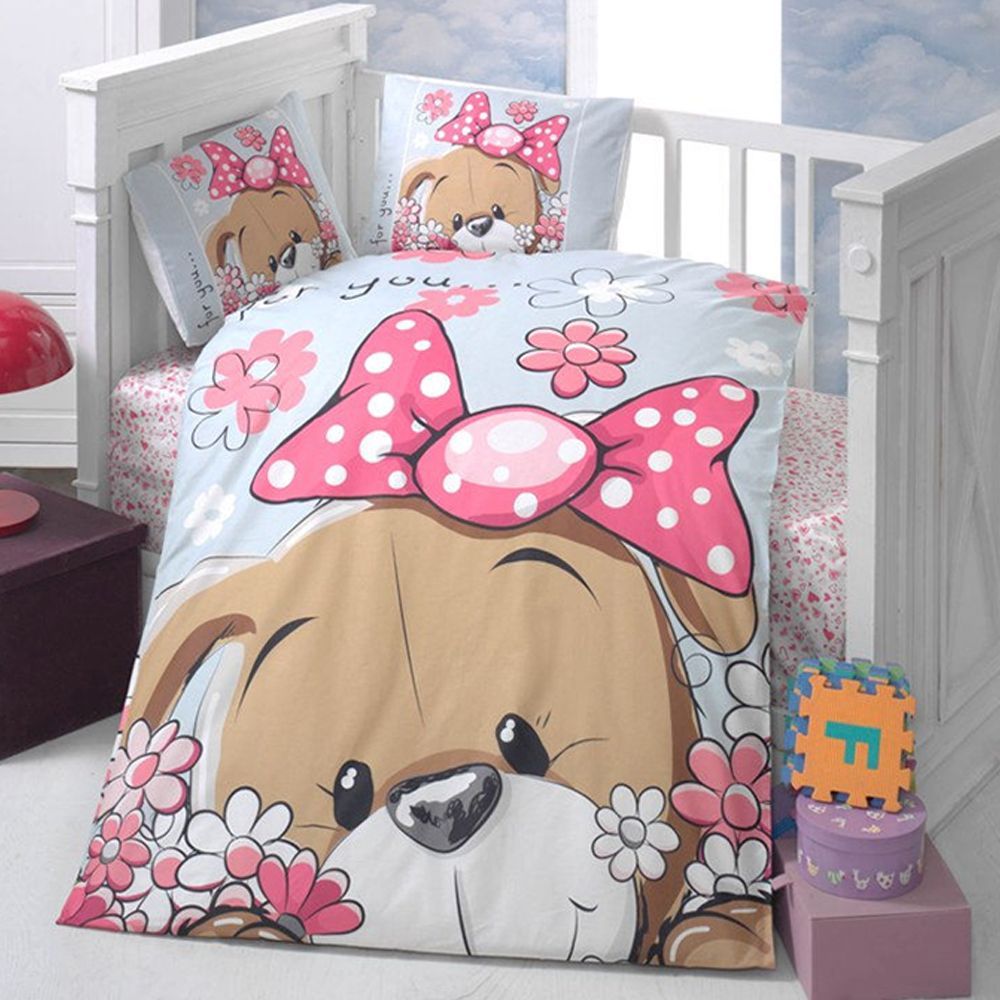 باتيك - طقم فراش للمواليد - جرو 