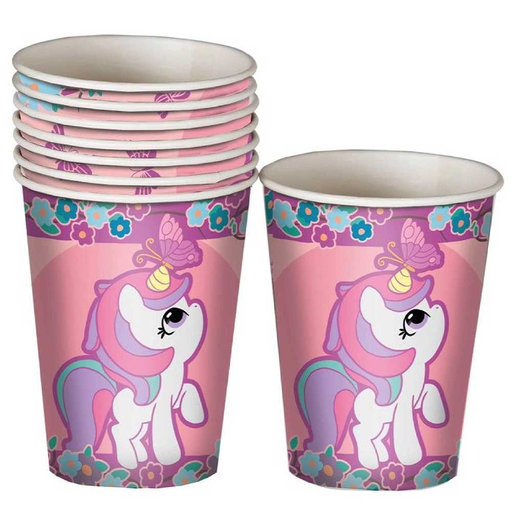 Fiestas Guirca - Unicorn Paper Cups - Pack Of 8