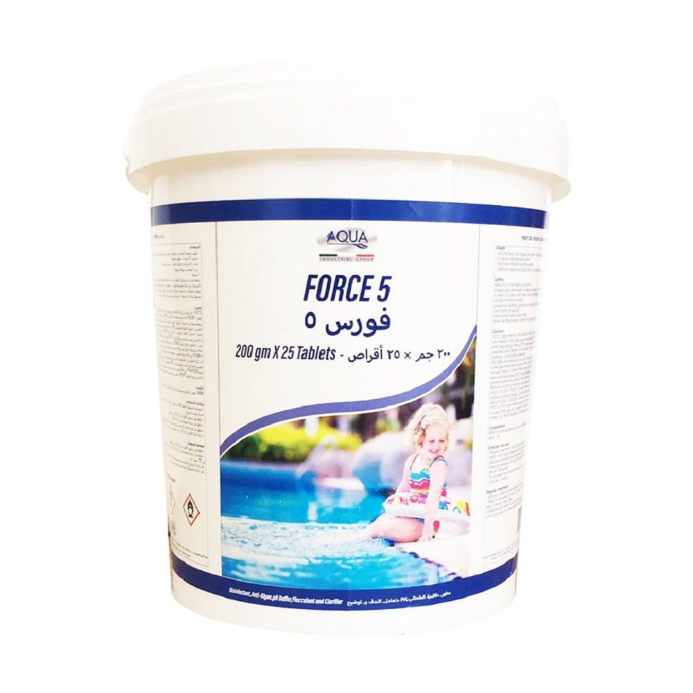Aqua - Chlorine Force5 Tablet 5kg    
