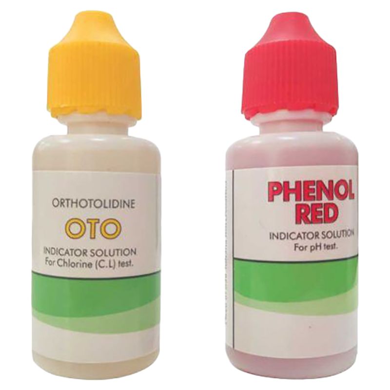 أكوا - أكوا - مجموعة اختبار الكلور ودرجة حموضة الماء (تعبئة)