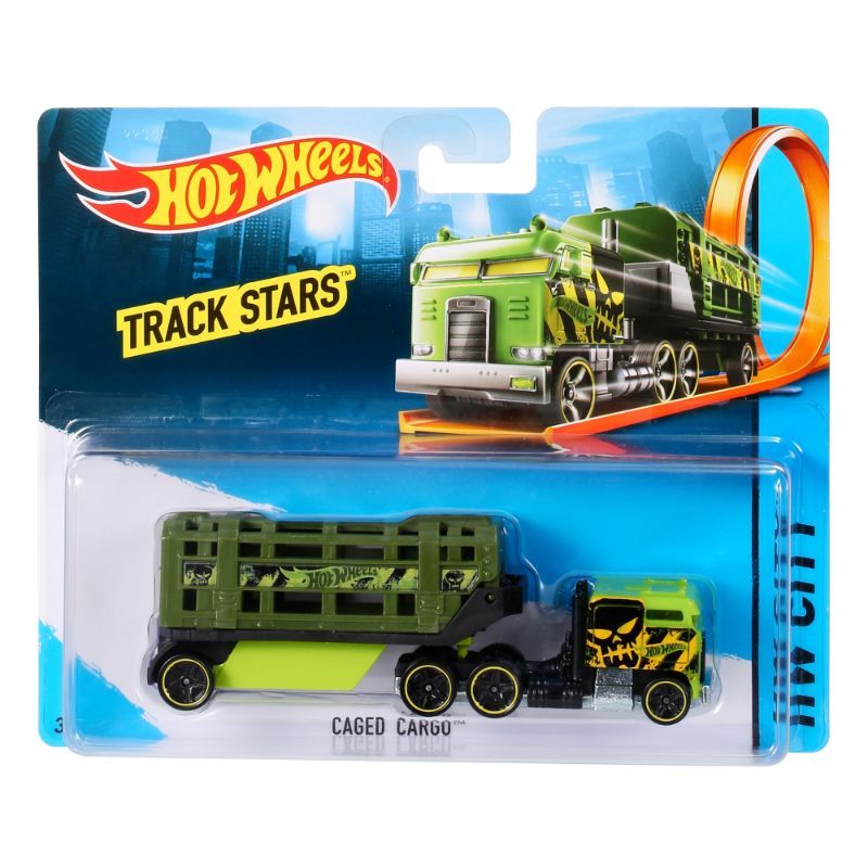Hot Wheels City Basic Cars Track Trucks Green