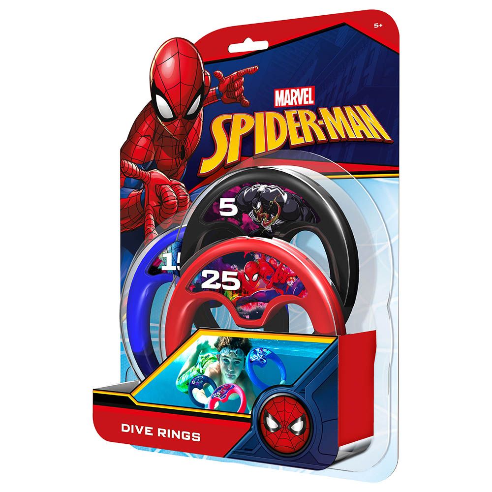 Eolo - Marvel Spiderman Dive Rings Pack of 3