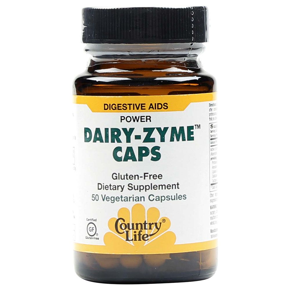 Country Life - Power Dairy-Zyme Capsules 50 's