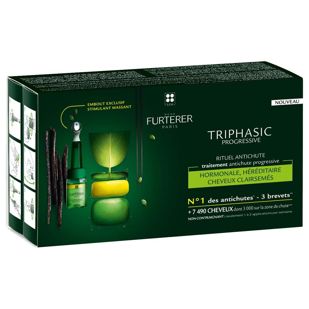 Rene Furterer - Triphasic Anti Hair Loss Treatment 8x 5ml
