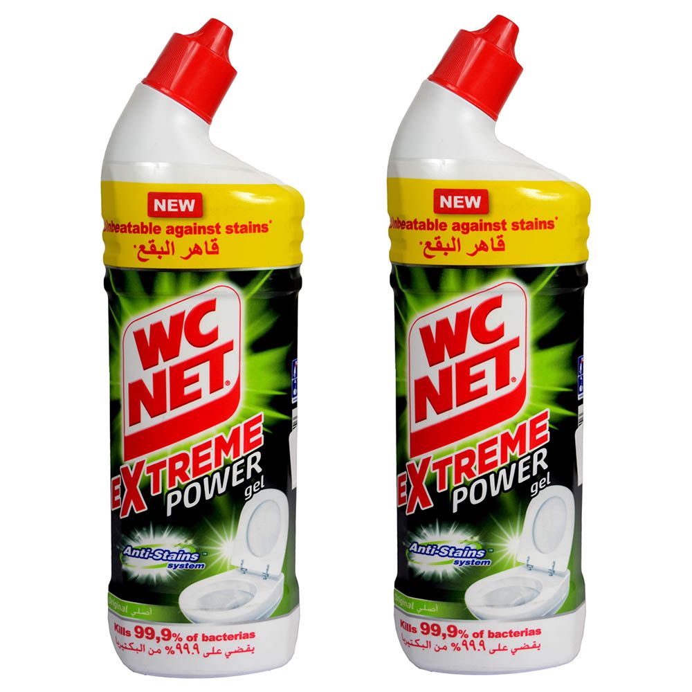 Wc Net - Extreme Power Gel Original 750ml Pack Of 2