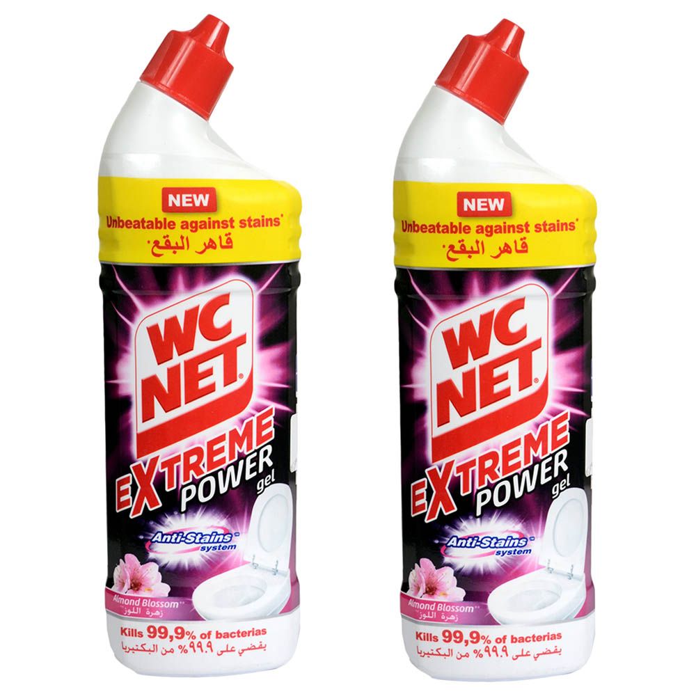 Wc Net - Extreme Power Gel Almond 750ml Pack Of 2