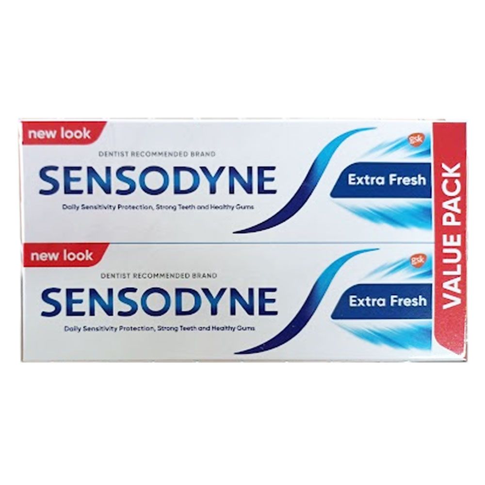 Sensodyne - Extra Fresh Toothpaste Value Pack of 2 75ml