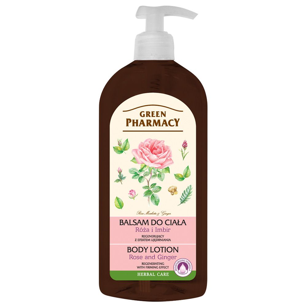 Green Pharmacy - Body Lotion Rose Ginger Regenerating 500ml