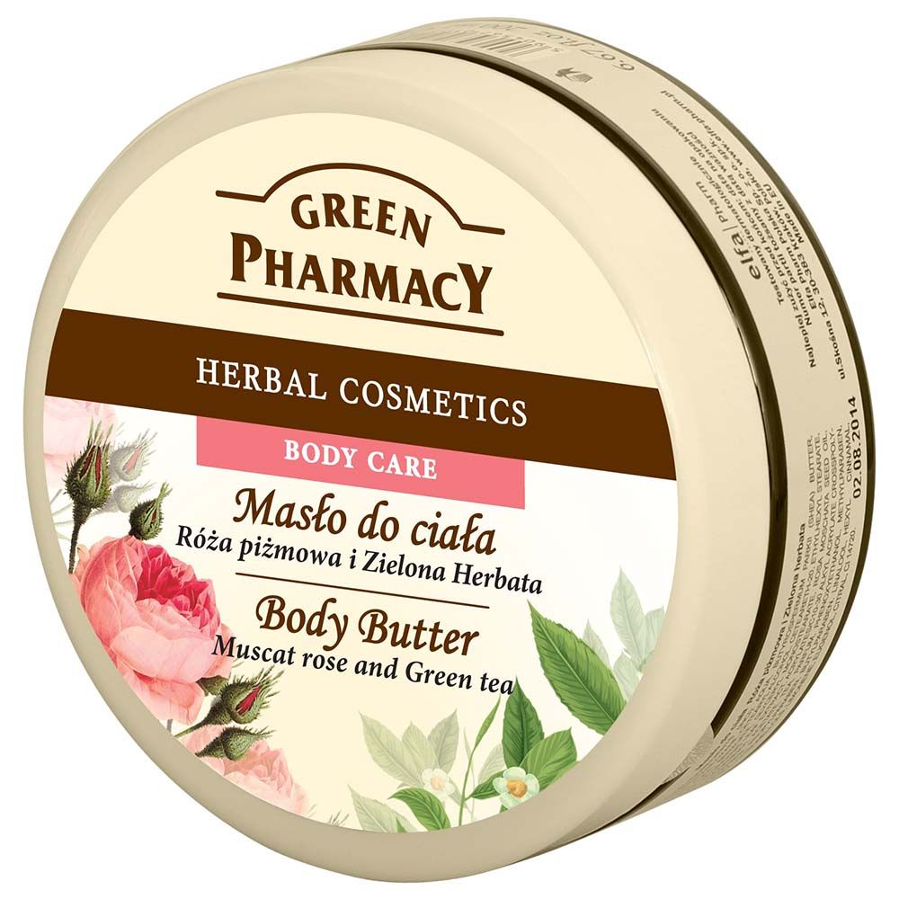 Green Pharmacy - Body Butter Muscat Rose & Green Tea 200ml