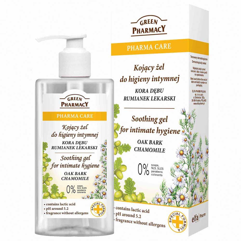 Green Pharmacy - Soothing Gel For Intimate Hygiene 300ml