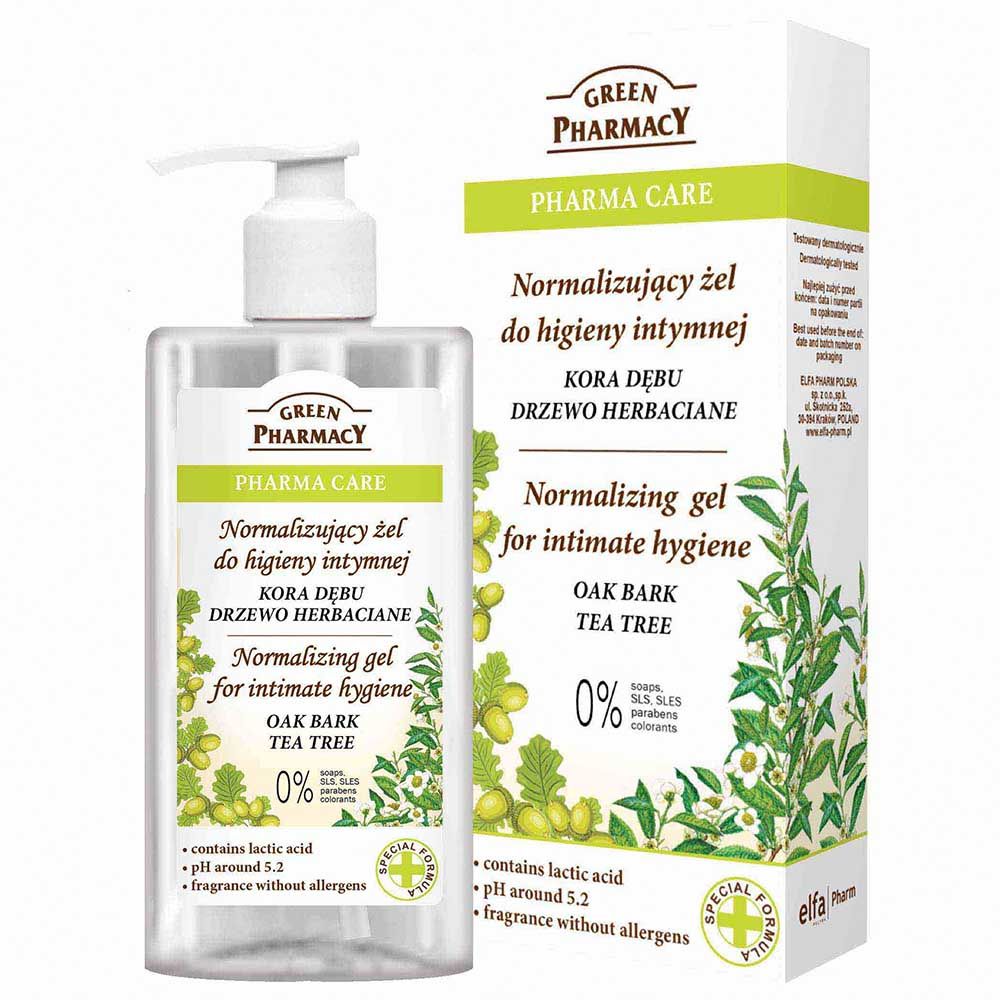 Green Pharmacy - Normalizing Gel For Intimate Hygiene 300ml