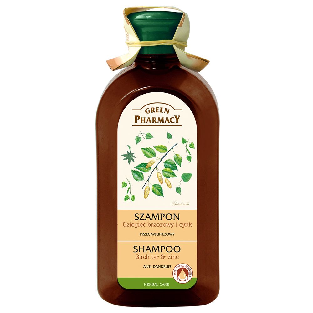 Green Pharmacy - Anti-Dandruff Shampoo Birch Tar Zinc 350ml