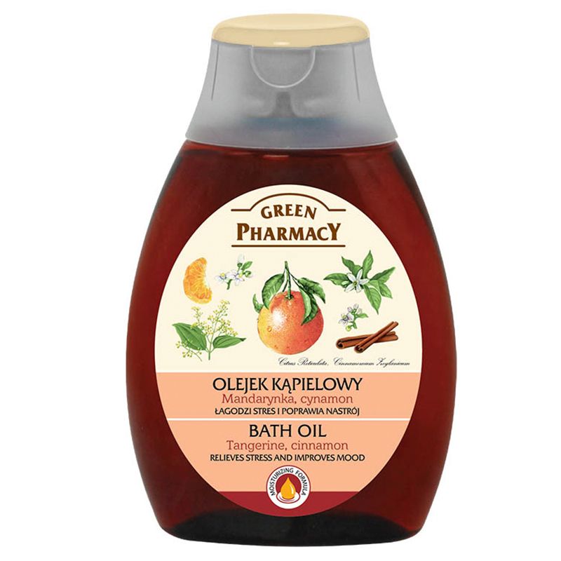 Green Pharmacy - Bath Oil Tangerine Cinnamon 250ml