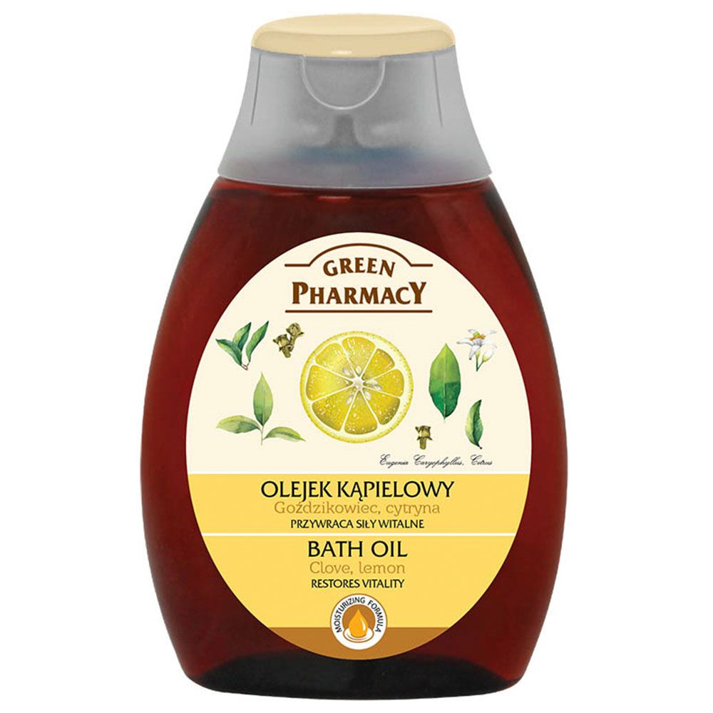 Green Pharmacy - Bath Oil Clove Lemon 250ml