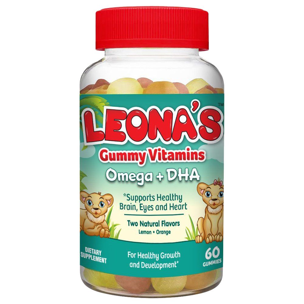 ليوسنونز حبوب مضغ ليونز أوميغا عدد 60