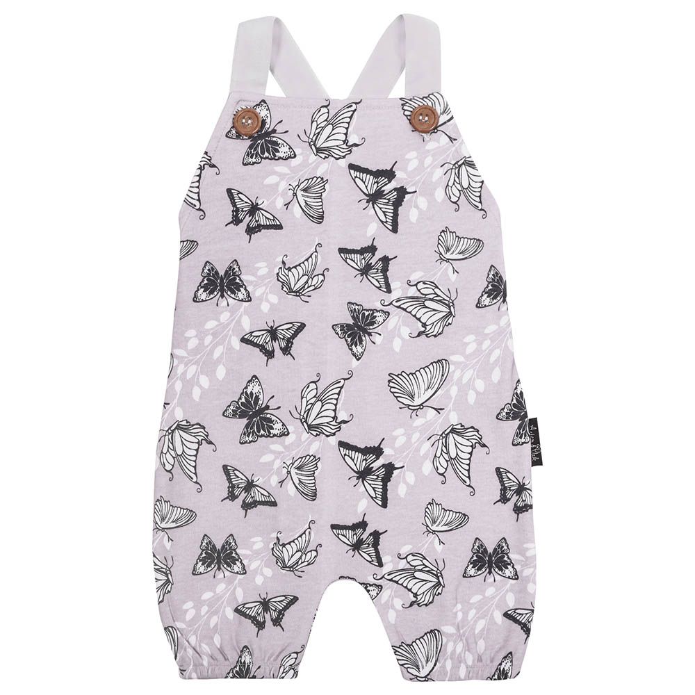 Aster & Oak - Butterfly Flutter Harem Jumpsuit Lavender