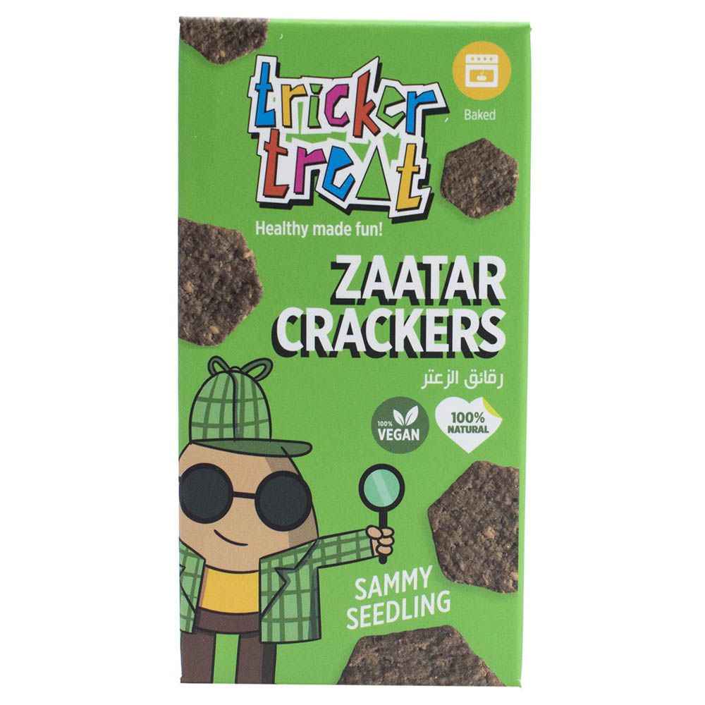 Tricker Treat - Vegan Zaatar Crackers - 25g - 24pcs