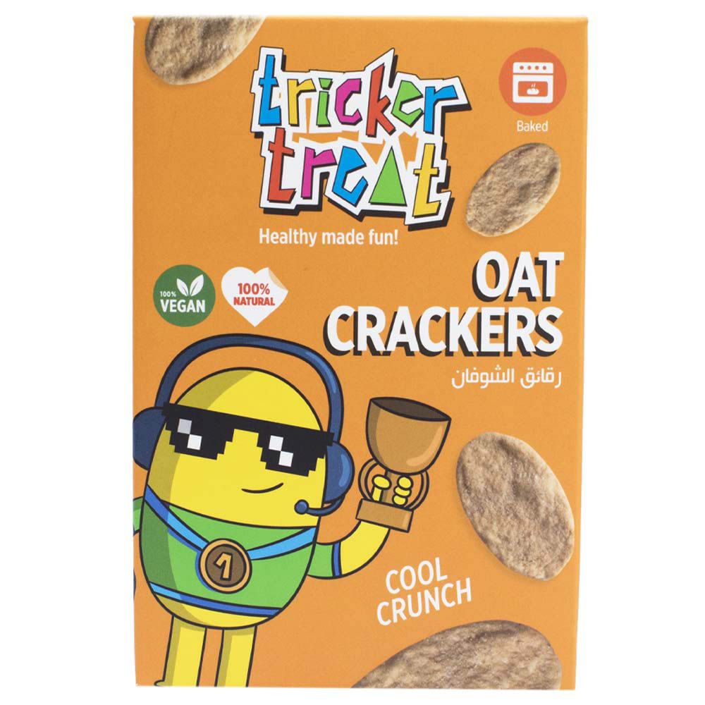 Tricker Treat - Vegan Oat Crackers - 100g - 12pcs