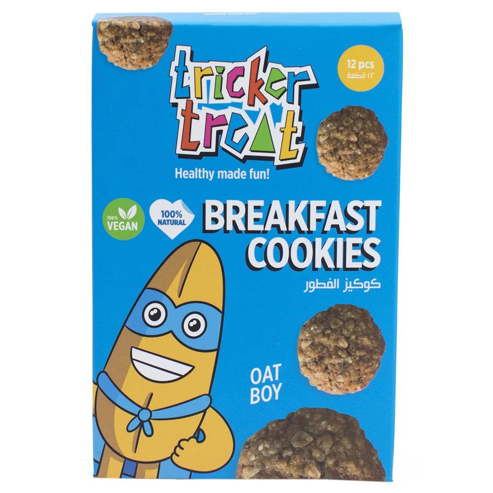 Tricker Treat - Vegan Breakfast Cookies - 100g - 12pcs