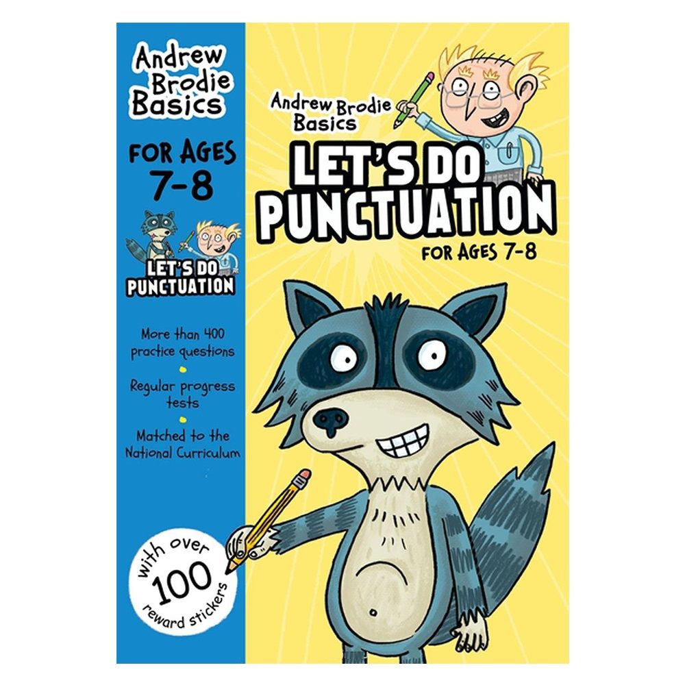 كتاب آندرو برودي التعليمي "Let's Do Punctuation"، 7-8 سنوات