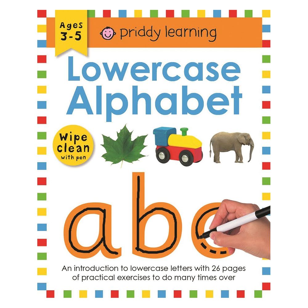 Priddy Books - Lowercase Alphabet: Wipe Clean
