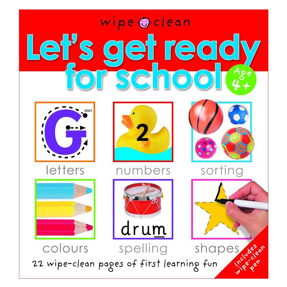 كتاب Let's Get Ready for School
