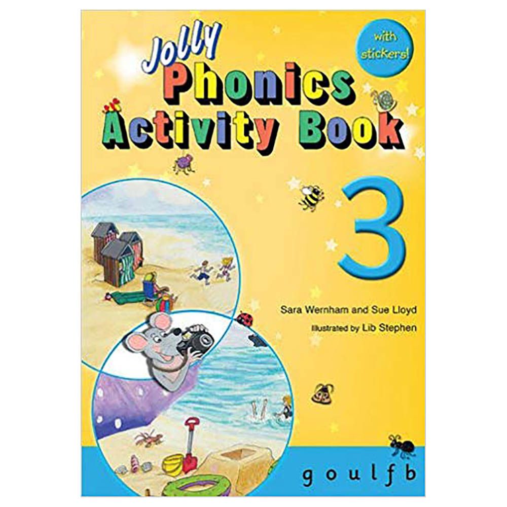 كتاب Jolly Phonics Activity Book 3: in Precursive Letters