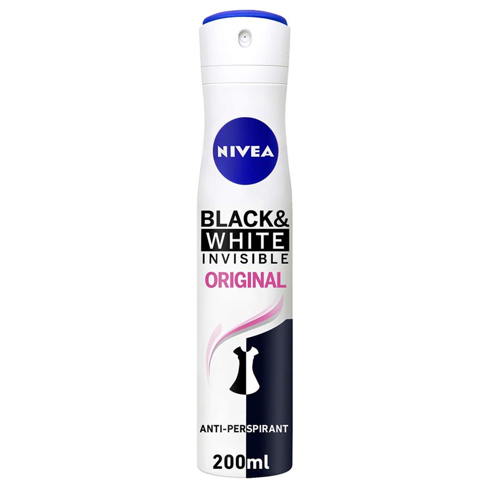 Nivea - Deo Spray Black & White Original 200ml