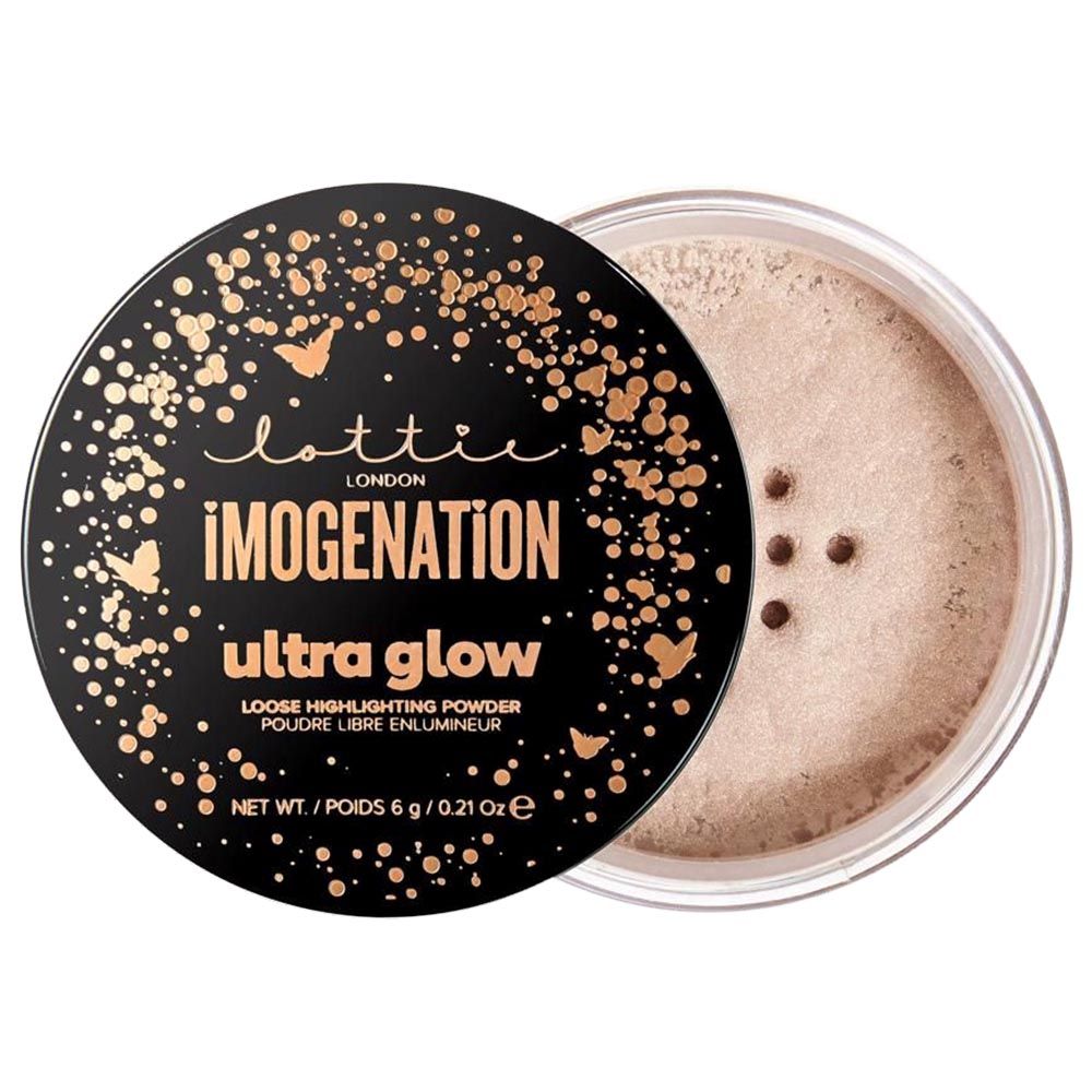 Lottie - Loose Highlighter Powder Ultra Glow Rose Gold Pure