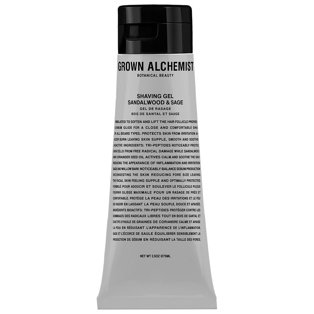 Grown Alchemist - Shaving Gel Sandalwood & Sage 75ml