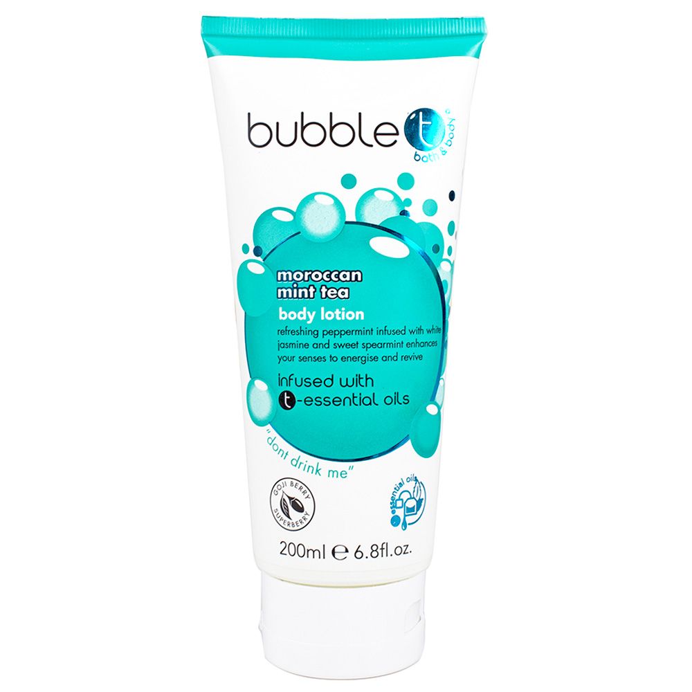 بابل تي - لوشن للجسم - شاي مغربي بالنعناع - 200 مل