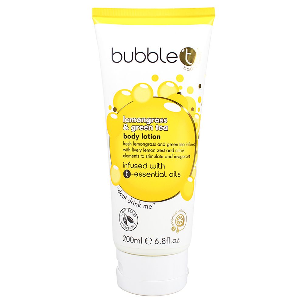Bubble T - Body Lotion In Lemongrass & Green Tea 200ml
